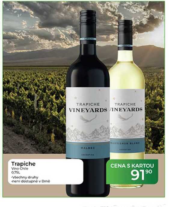 Trapiche Vino Chile 0,75L