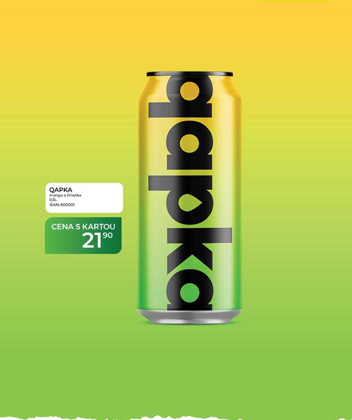 QAPKA mango a limetka 0,5L 