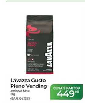 Lavazza Gusto Pieno Vending zrnková káva 1 kg v akci