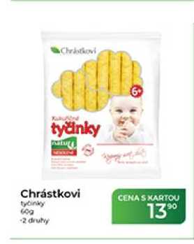 Chrástkovi tyčinky 60 g