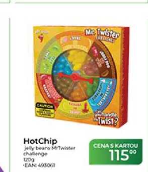 HotChip jelly beans MrTwister challenge 120 g