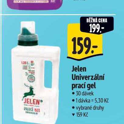   Jelen Univerzální prací gel  30 dávek  