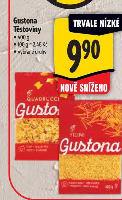Gustona Těstoviny 400 g