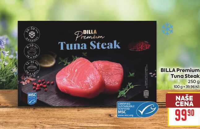 BILLA Premium Tuna Steak 250 g 