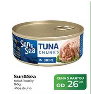 Sun&Sea tuňák kousky 160g 