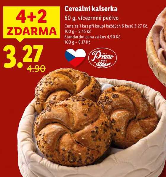 Cereální kaiserka, 60 g