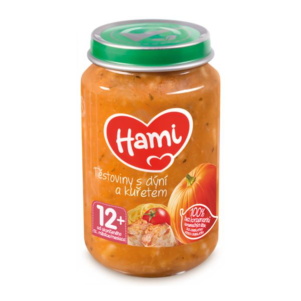 Hami Těstoviny s dýní a kuřetem 12m+