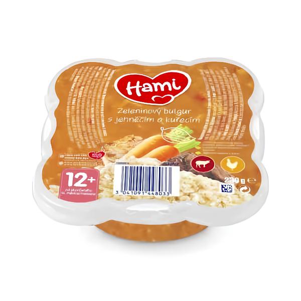 Hami Malý Gurmán Zeleninový bulgur s jehněčím a kuřecím 12m+