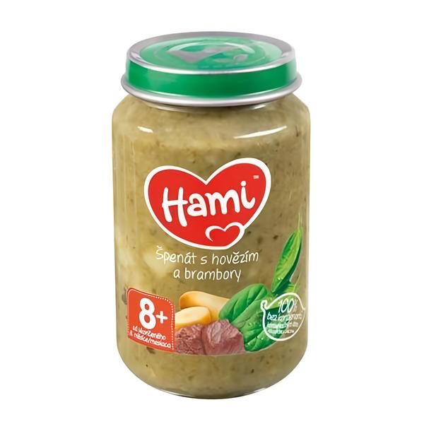 Hami Špenát s hovězím a brambory 8m+