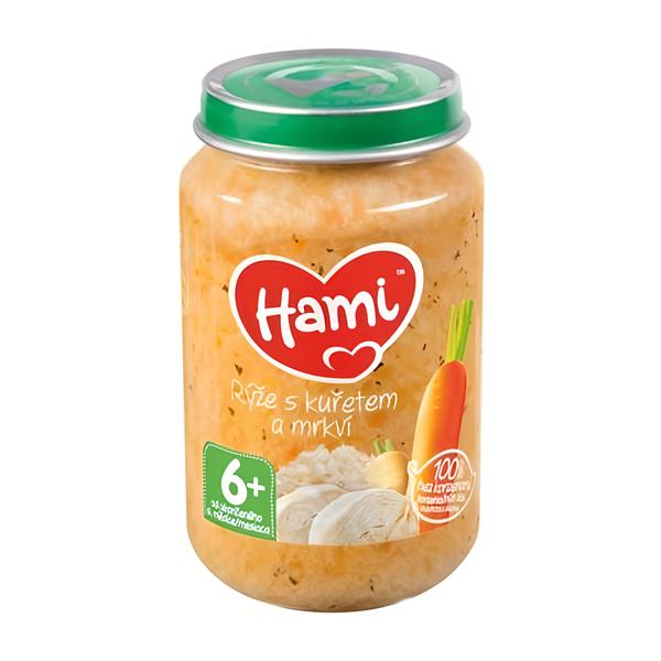 Hami Rýže s kuřetem a mrkví 6m+