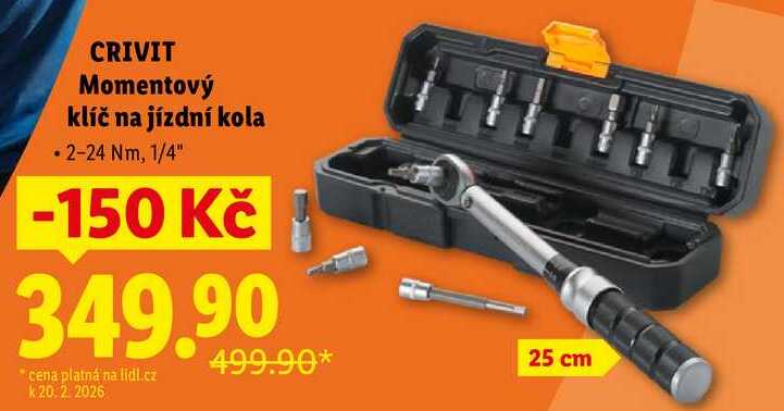 Momentový klíč na jízdní kola