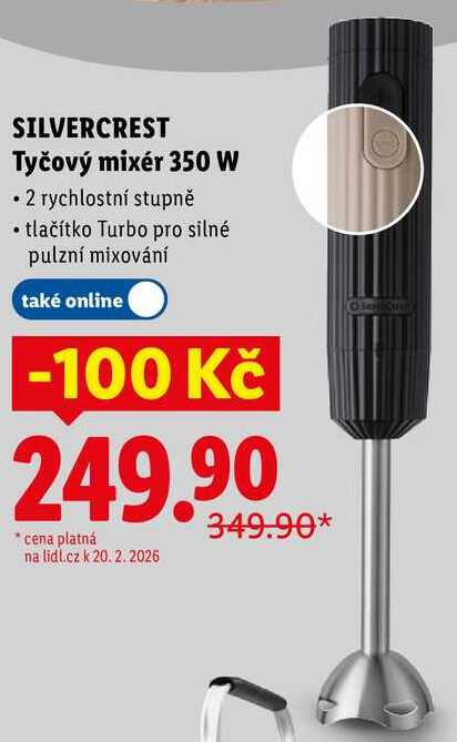 Tyčový mixér 350 W