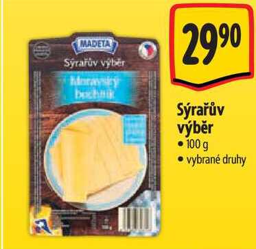 Sýrařův výběr, 100 g