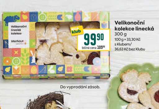 Velikonoční kolekce linecká 300 g 