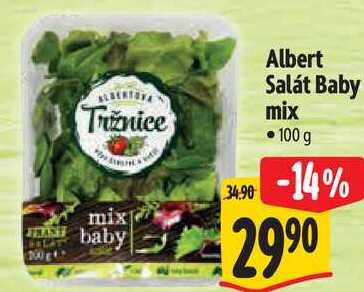 Albert Salát Baby mix, 100 g