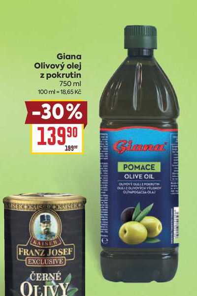 Giana Olivový olej z pokrutin 750 ml 