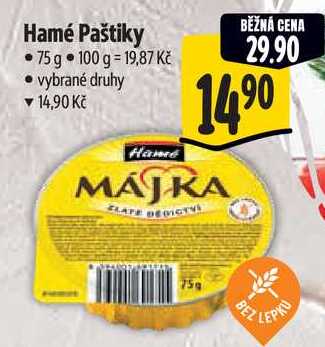 Hamé Paštiky, 75 g 