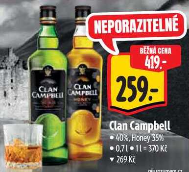 Clan Campbell, 0,7 l