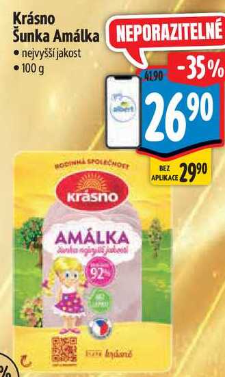 Krásno Šunka Amálka, 100 g