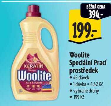 Woolite Speciální Prací prostředek, 45 dávek