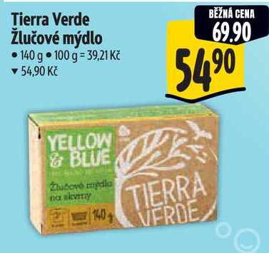 Tierra Verde Žlučové mýdlo, 140 g 