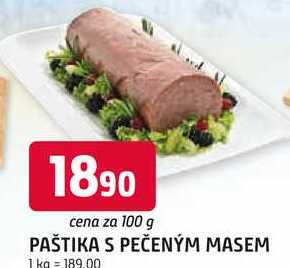 PAŠTIKA S PEČENÝM MASEM 100 g