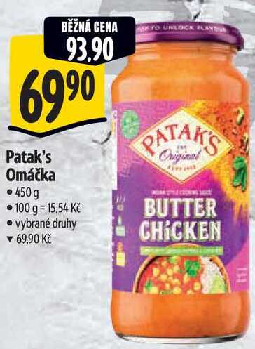 Patak's Omáčka, 450 g 