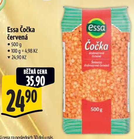 Essa Čočka červená, 500 g 