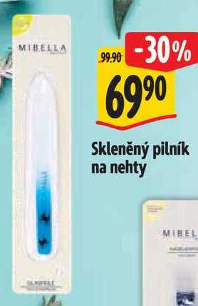 Skleněný pilník na nehty