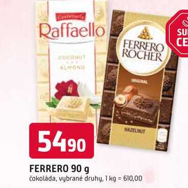 FERRERO 90 g čokoláda