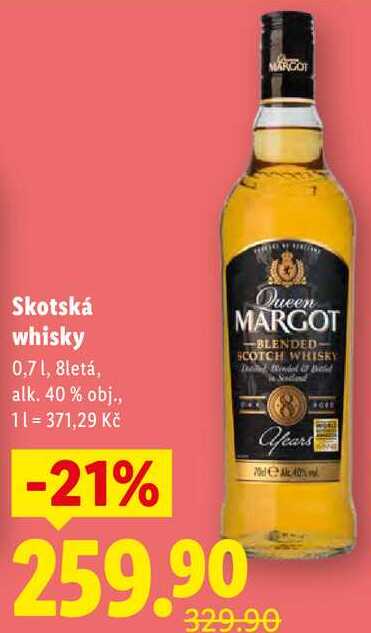 Skotská whisky, 0,7 l