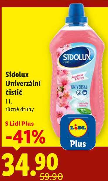 Sidolux Univerzální čistič, 1 l