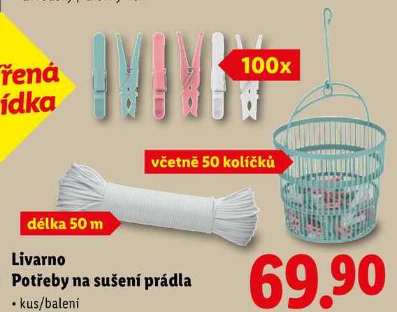 Livarno Potřeby na sušení prádla 