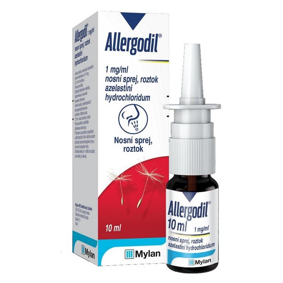 Allergodil 1mg/ml nosní sprej 10 ml