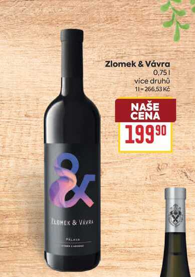 Zlomek & Vávra 0,75l