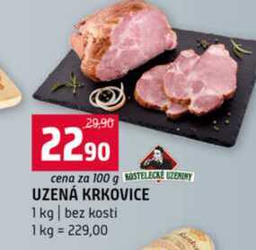 UZENÁ KRKOVICE 100g bez kosti