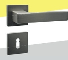 COBRA ROZETOVÉ DVEŘNÍ KOVÁNÍ GYES-S BB MATNÝ NIKL