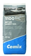 CEMIX 1100 BETON HOBBY B20 25 KG PE