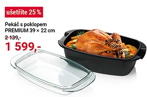 Pekáč s poklopem PREMIUM