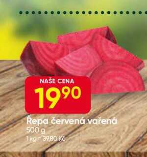 Řepa červená vařená 500 g