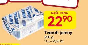 Tvaroh jemný 250 g 