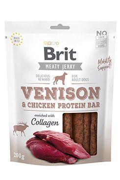 Brit Jerky Venison Protein Bar 200g