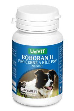 Roboran H pro psy černé a bílé 100 tablet