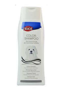 Color šampon tónovací bílá srst pes Trixie 250ml