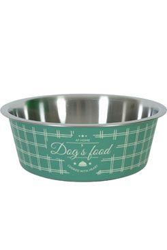 Miska nerez pes Food Dog 1,7l zelená Zolux