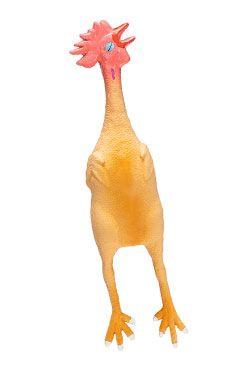 Hračka pes kuře pískací 50cm latex Karlie