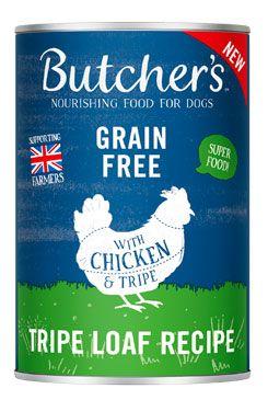 Butcher s Dog original dršťky a kuřecí pate 400g