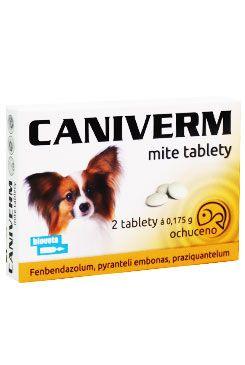 Caniverm Mite 0,175g 2 tablety
