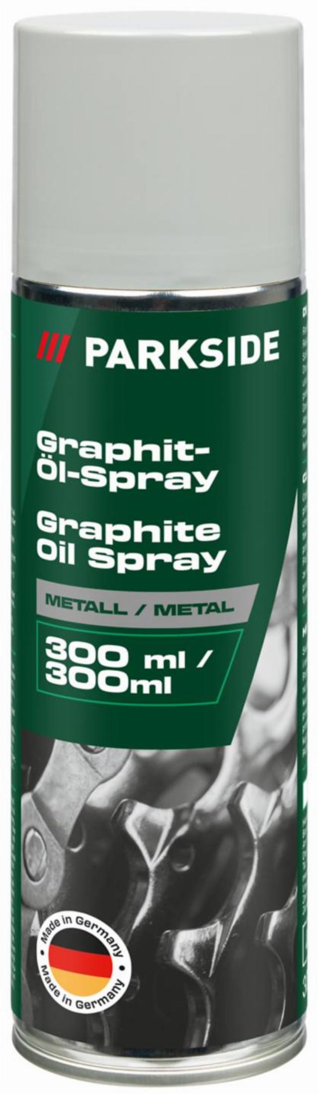 PARKSIDE Grafitový olej ve spreji objem: 300 ml