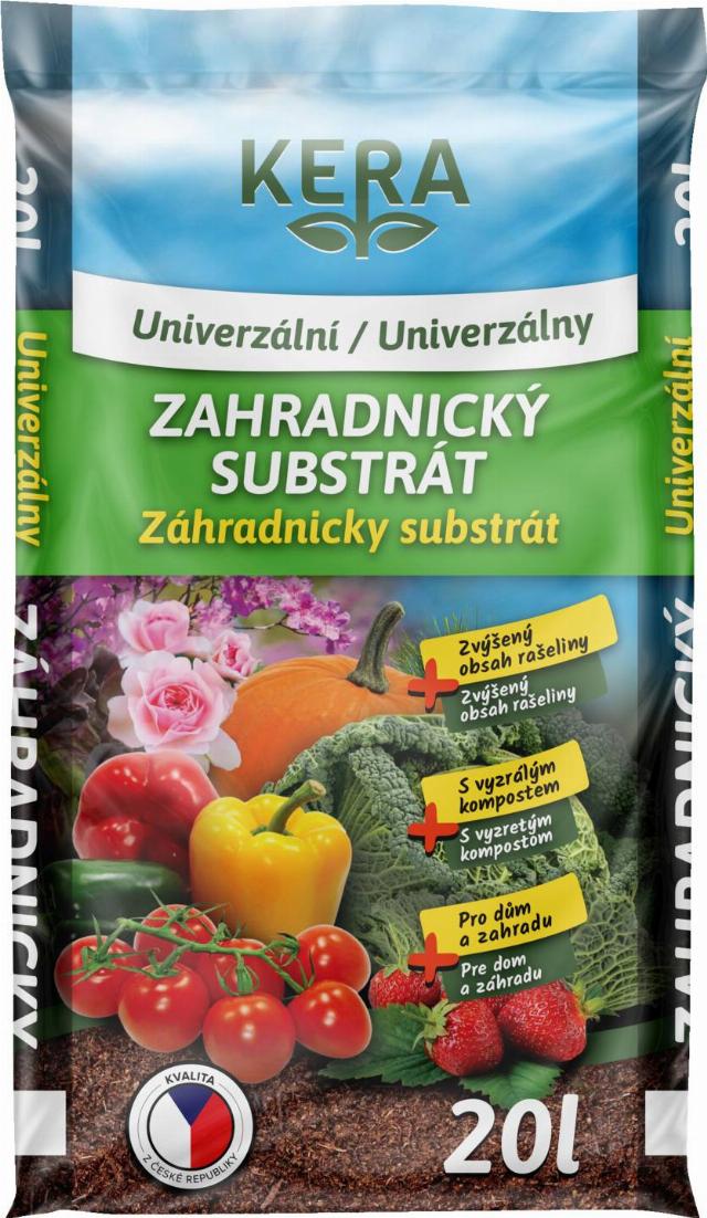 KERA Zahradnický substrát univerzální